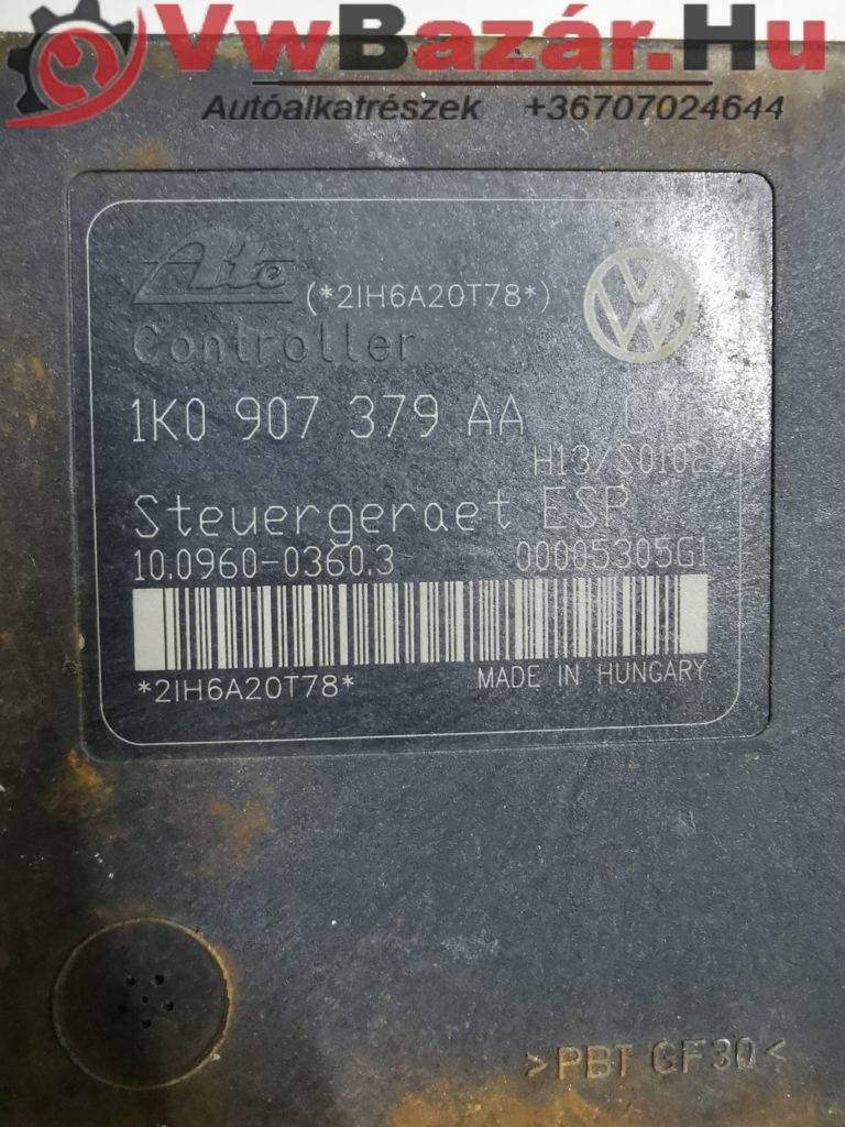 ABS ESP vezérlő egység 379aa VW-AUDI-SEAT-SKODA