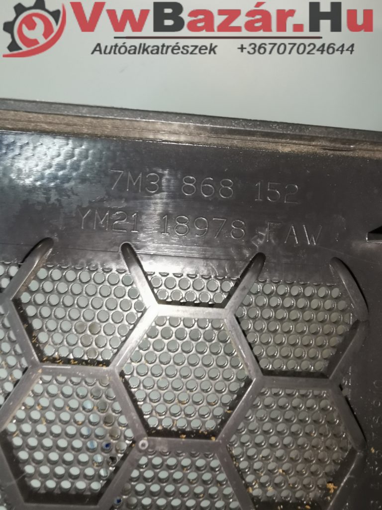 Hangszóró rács VW SHARAN II jobb első