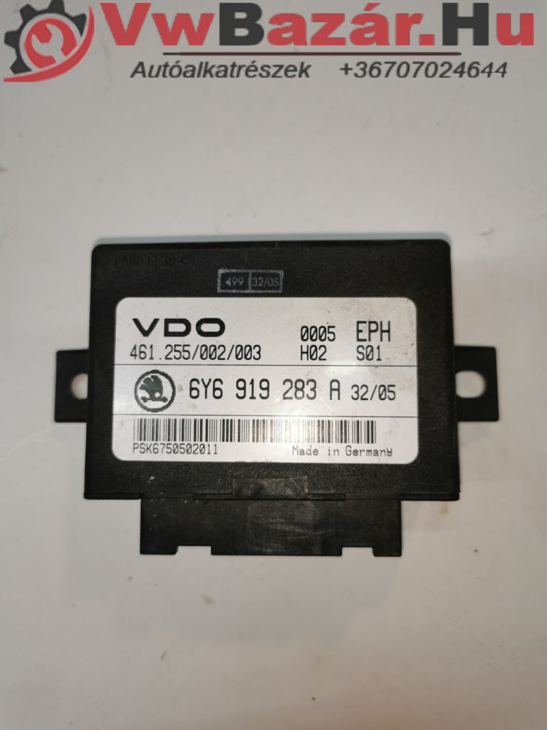 Parkradar vezérlő SKODA FABIA I 283a