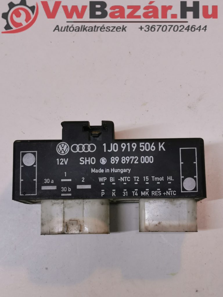 Ventillátor vezérlő VW GOLF IV 506k