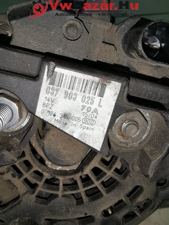 Generátor VW POLO 6n2