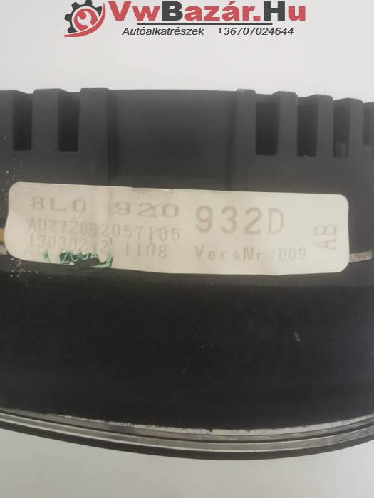 Kilométeróra AUDI A3 932d
