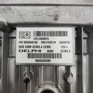 Motorvezérlő PEUGEOT CITROEN