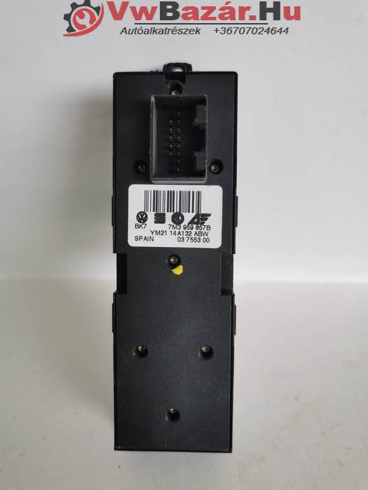 Ablakemelő kapcsoló VW SHARAN II