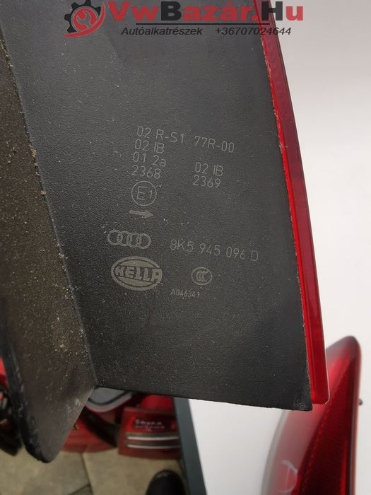 Hátsó lámpa AUDI A4 B8 Limo jobb