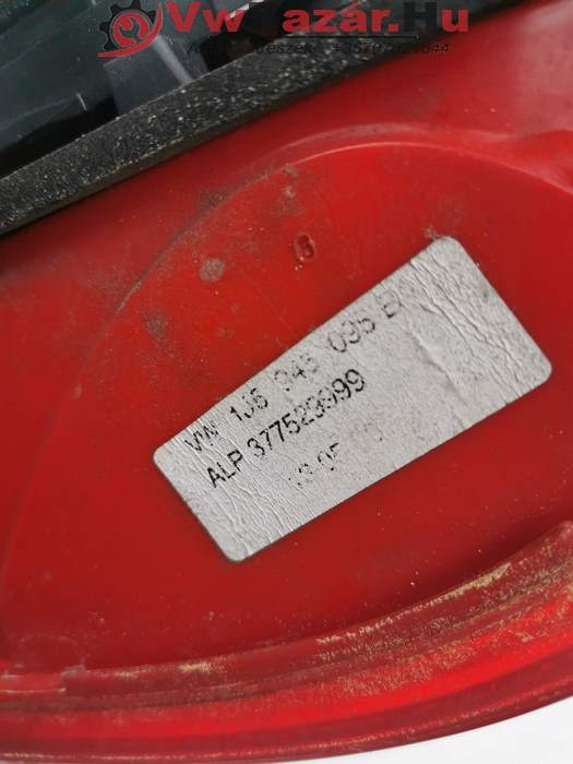 Hátsó lámpa pár VW GOLF IV piros-fehér