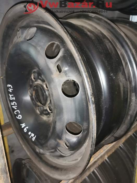 Lemezfelni garnitúra VW POLO 9N