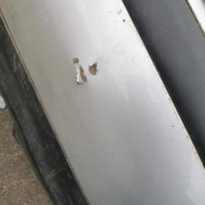 Hátsó lökhárító VW Golf IV ezüst