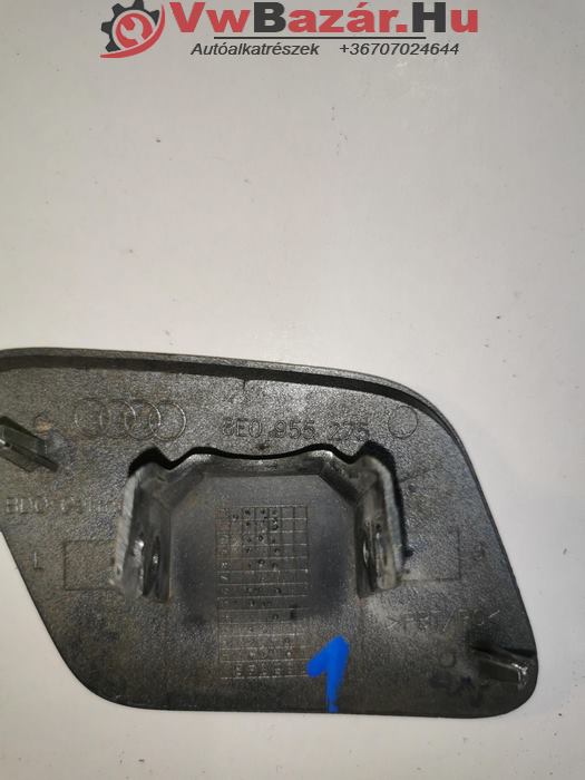 Lámpamosó fedél AUDI A4 B6 bal ezüst