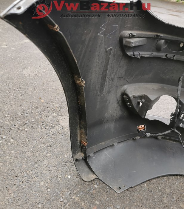 Első lökhárító VW TOURAN facelift fekete