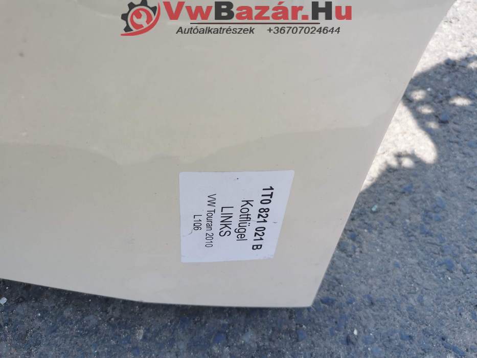 Sárvédő VW TOURAN bal első gyári