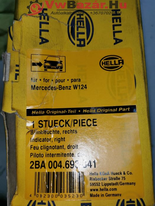 IMG_20230717_122632 Első villogó MERCEDES W124 jobb első