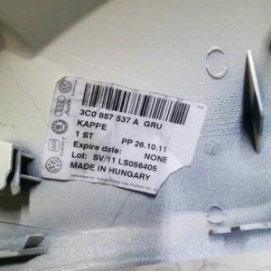 VW PASSAT B6 visszapillantó borítás bal 3C0 857 537 A