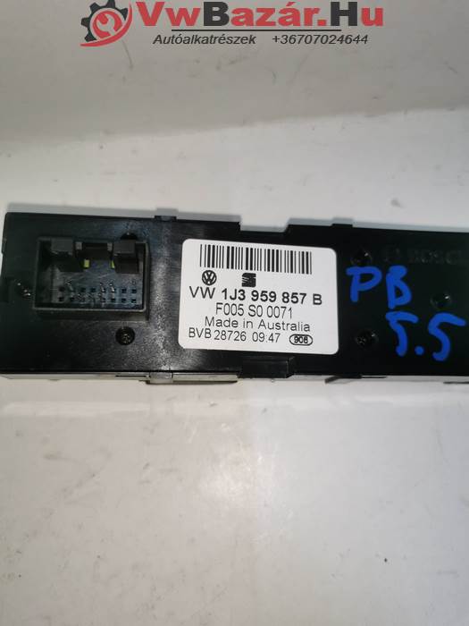 IMG_20230925_135445 Ablakemelő kapcsoló VW PASSAT B5.5 bal 1j39 598 57 b