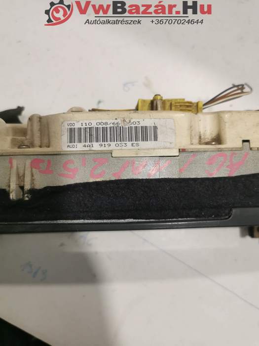 Kilométeróra AUDI A6 C4 2,5 TDI 4a1919033es