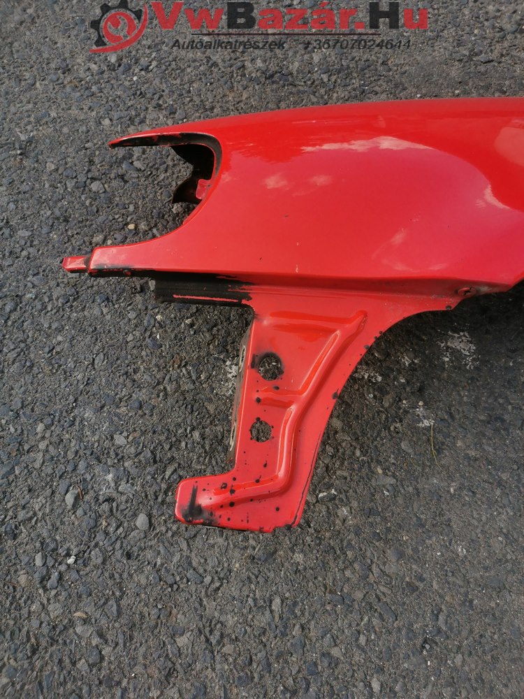 Sárvédő Vw Polo 6N bal piros