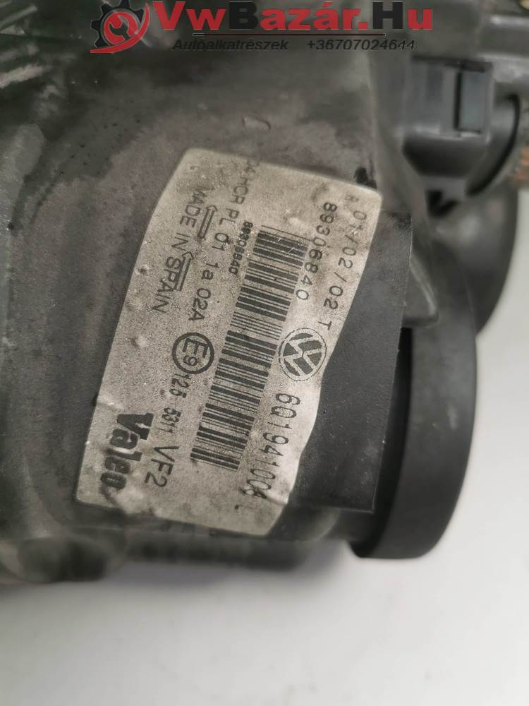 Első fényszóró jobb VW POLO 9N 6q1941008l