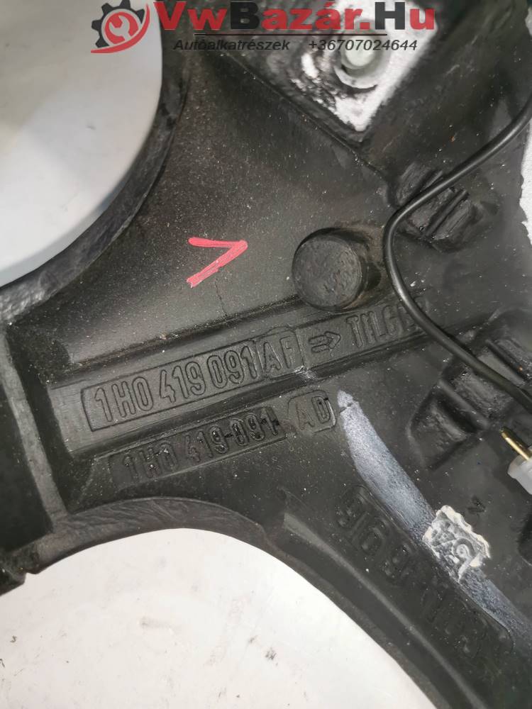 Bőrkormány VW GOLF III 1h0419091af