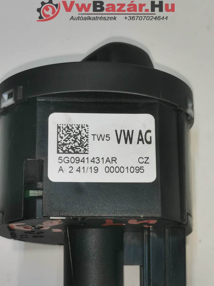 Világítás kapcsoló VW TOURAN 5T 5g0941431ar