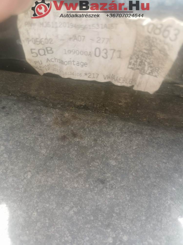 Bölcső, segédvázkeret Touran 5t VW AUDI SEAT SKODA 3q0199315d 3q0199313bh