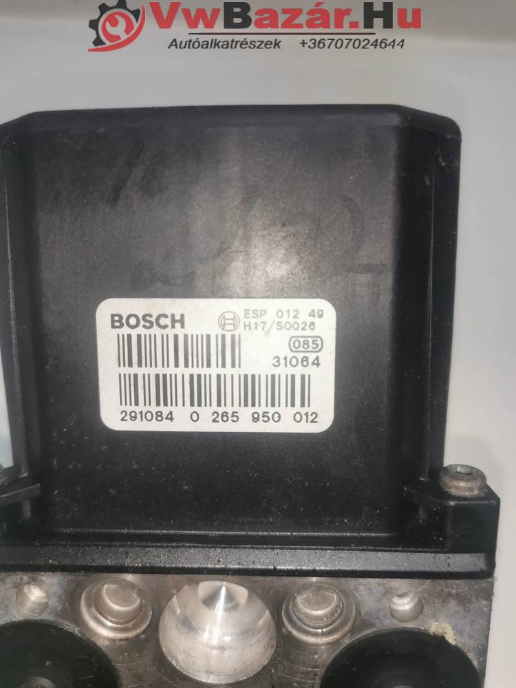 ABS vezérlő egység VW- AUDI- SEAT- SKODA 8e0614517a