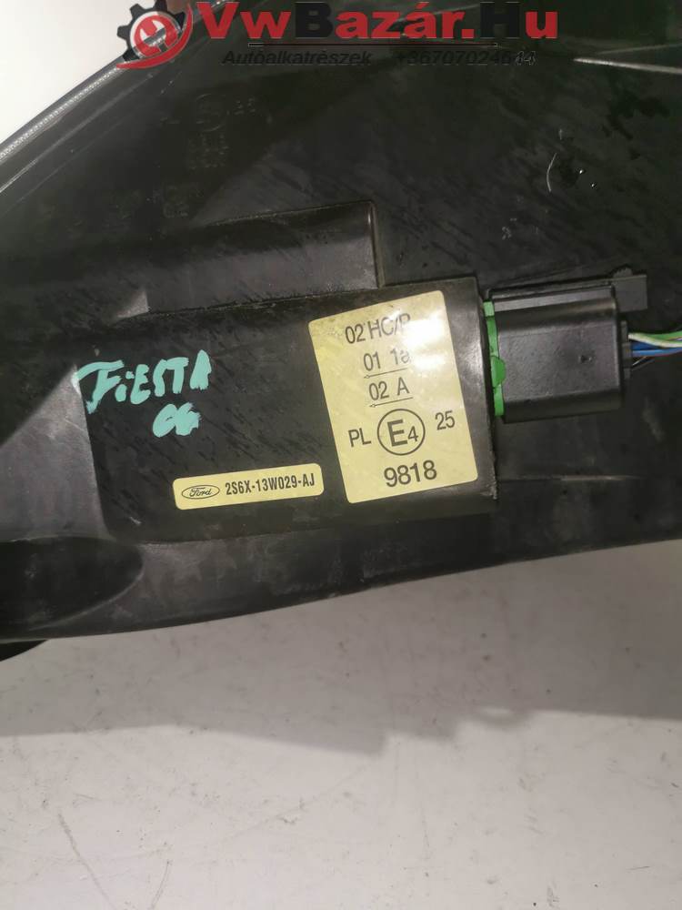 Első fényszóró jobb FORD FIESTA 2s6x-13w029-aj