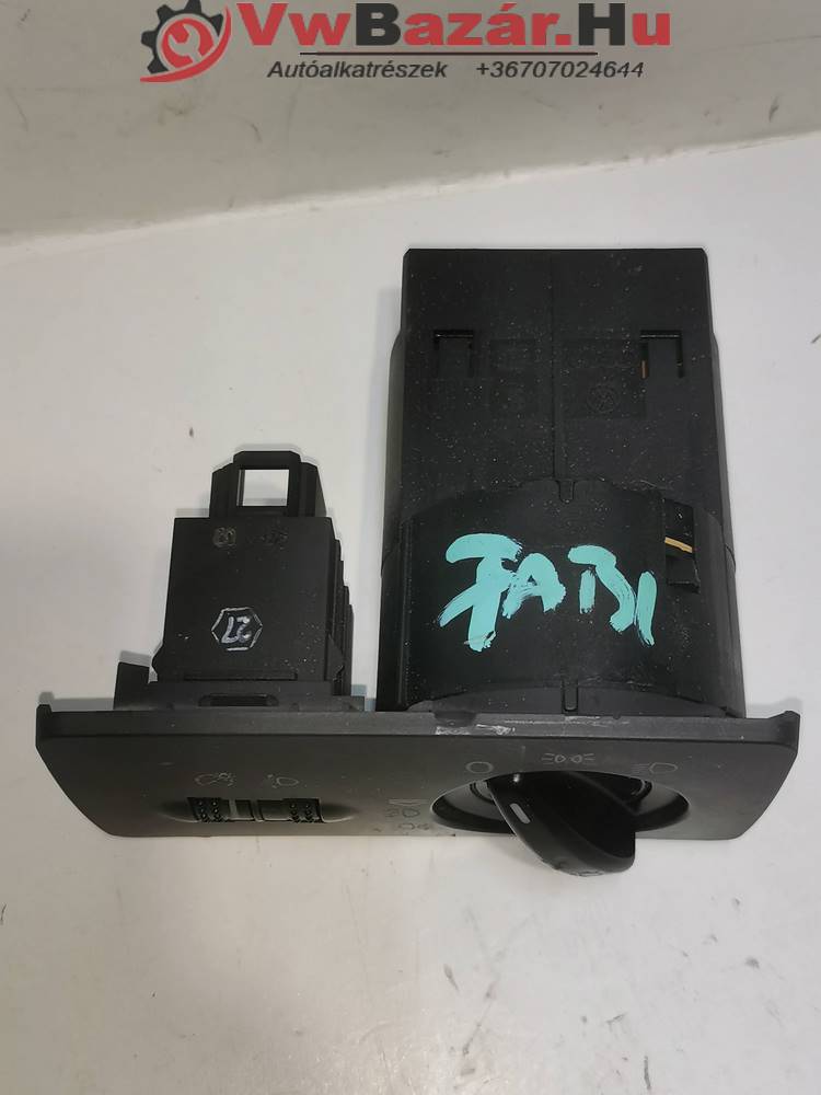 Világítás kapcsoló SKODA FABIA I 6y1941531djdy