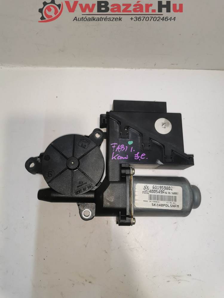 Ablakemelő motor SKODA FABIA I jobb 6q1959802