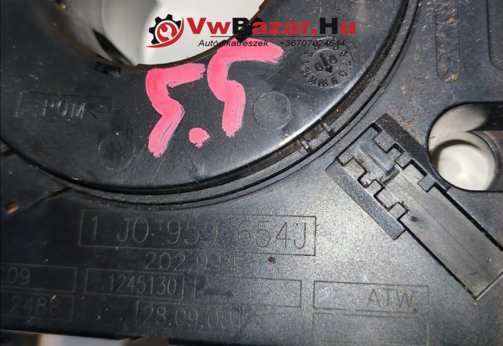 Légzsák átvezető VW SHARAN II 1j0959654j