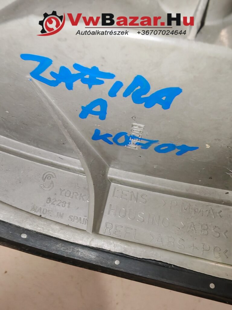 Hátsó lámpa OPEL ZAFIRA A jobb