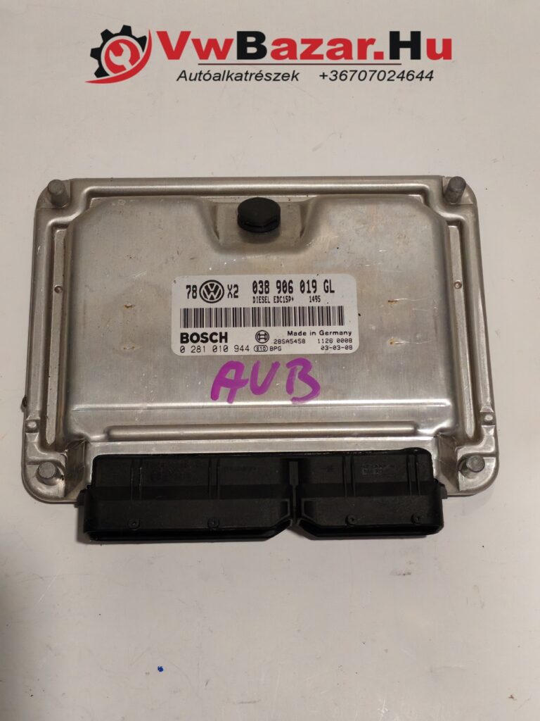 Motorvezérlő VW PASSAT AVB 038906019gl