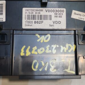 Kilométeróra VW TOURAN BKD 1t0920862f