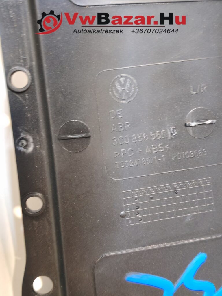 Kormányburkolat alsó – felső VW Passat B6 3C 3c0858625a