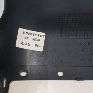 Kormányburkolat alsó – felső AUDI A4 B7 8E0953515F