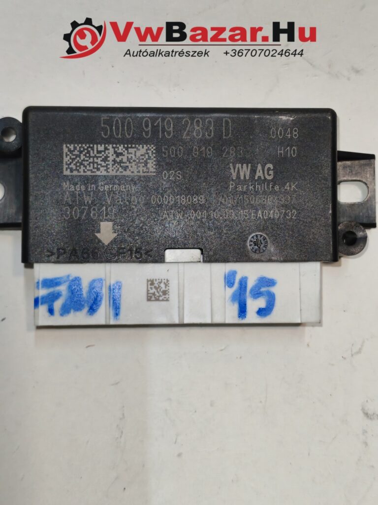 Tolatóradar elektronika SKODA Fabia 3 PDC 5q0919283d