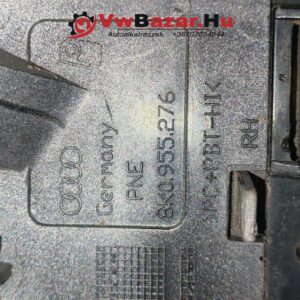 Lámpamosó fedél AUDI A4 B8 jobb ezüst 8k0955276