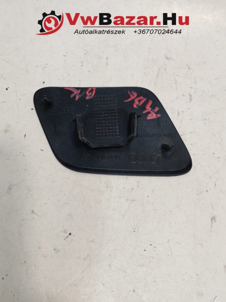 Lámpamosó fedél AUDI A4 B6 bal fekete