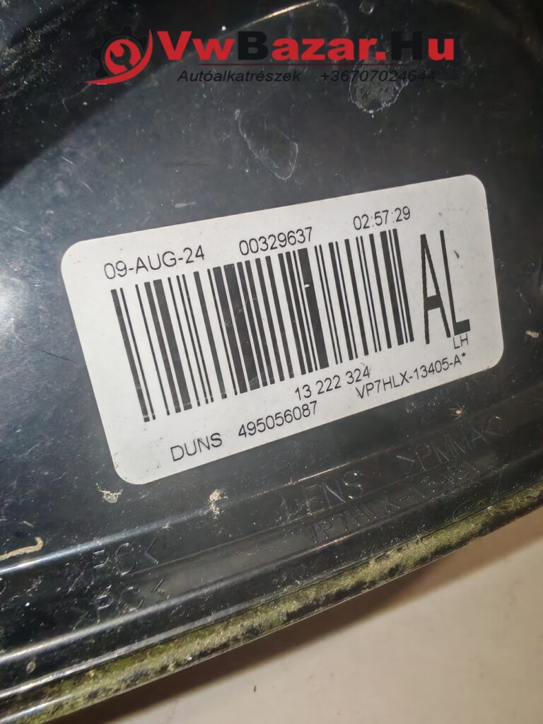 Hátsó lámpa bal OPEL Astra H 13222324