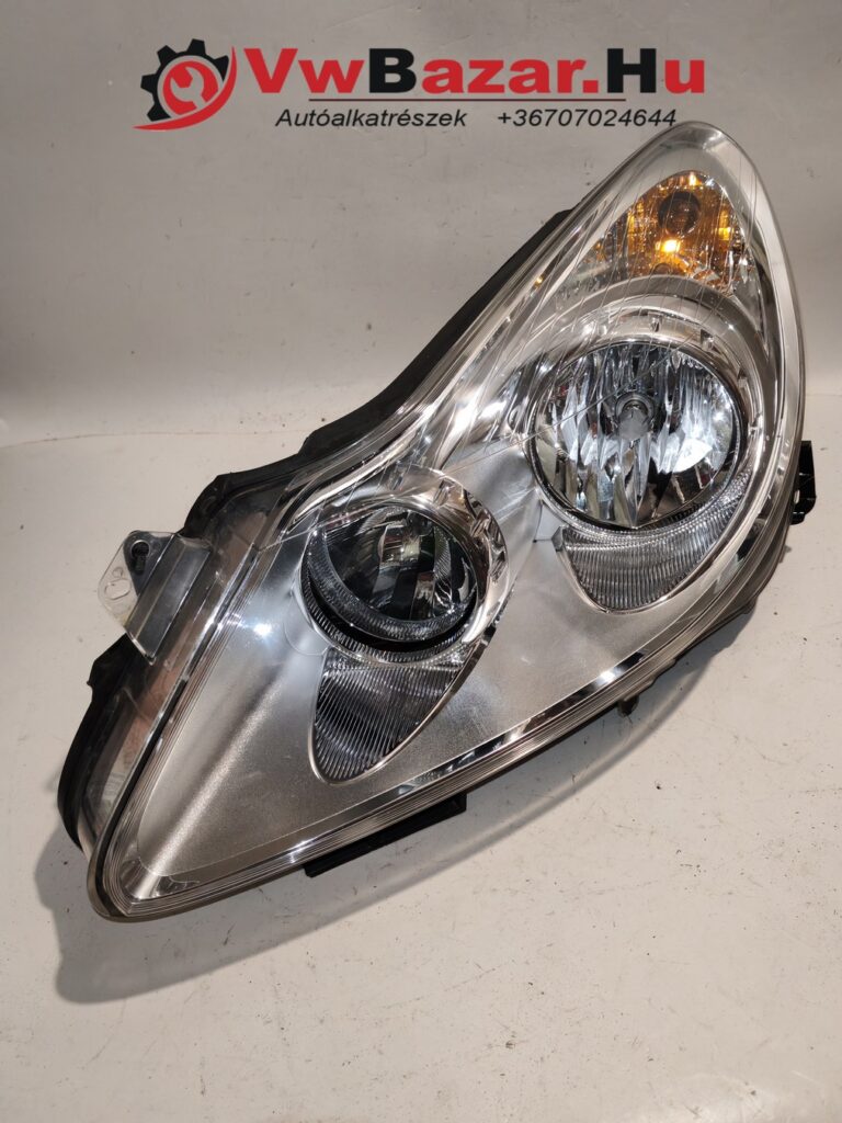 Első fényszóró bal OPEL Corsa D 13186381