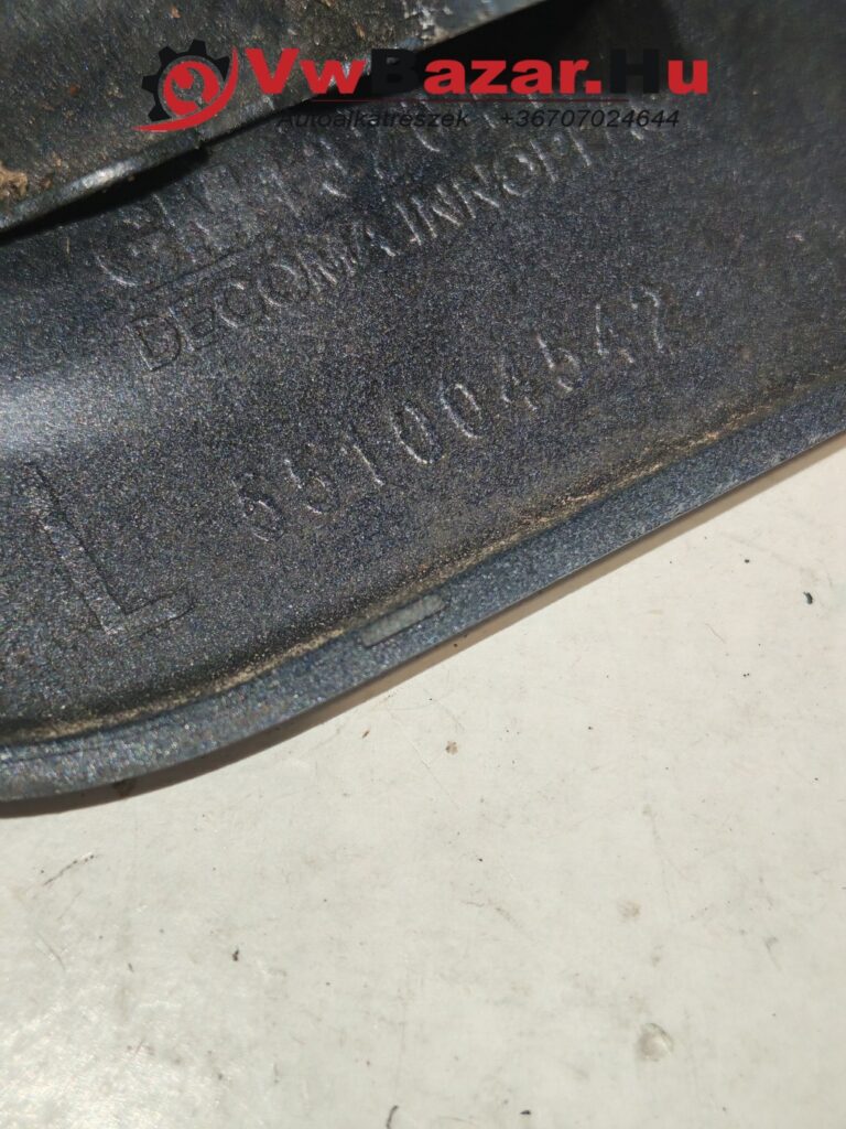 Lámpamosó fedél OPEL VECTRA C bal grafit 551004542