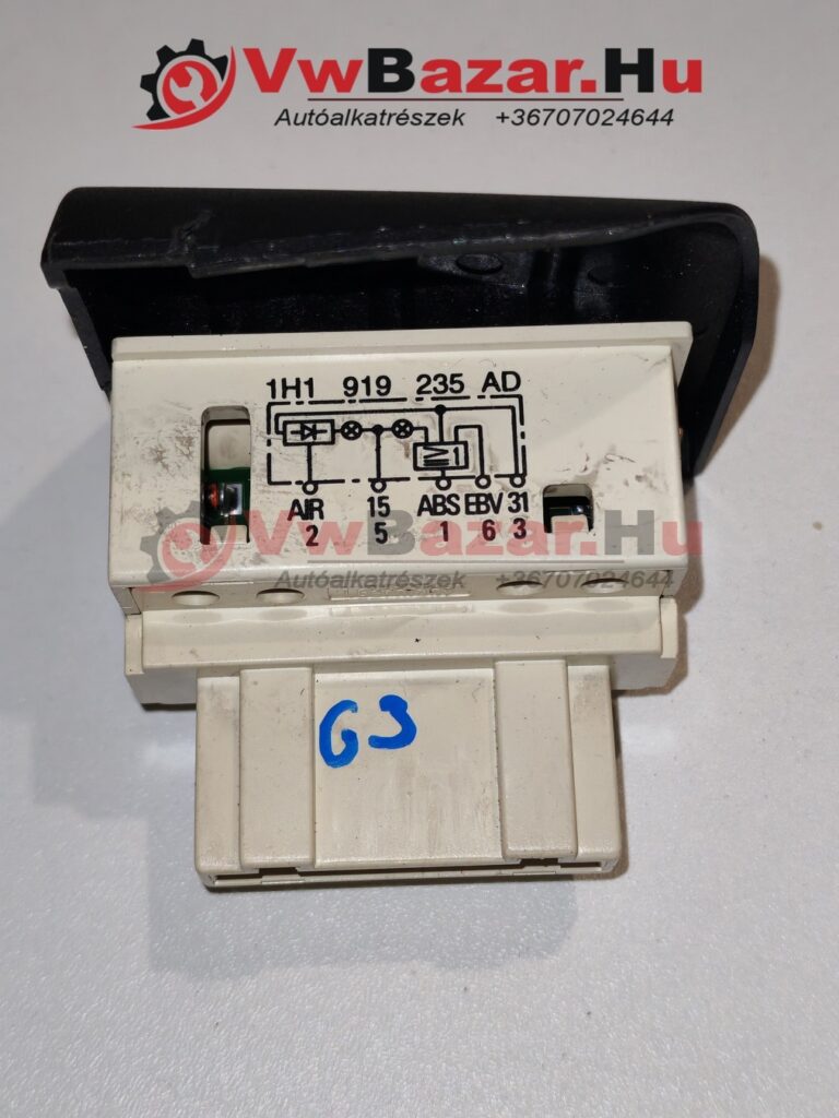 Légzsák, ABS visszajelző VW Golf III 1h1919235ad