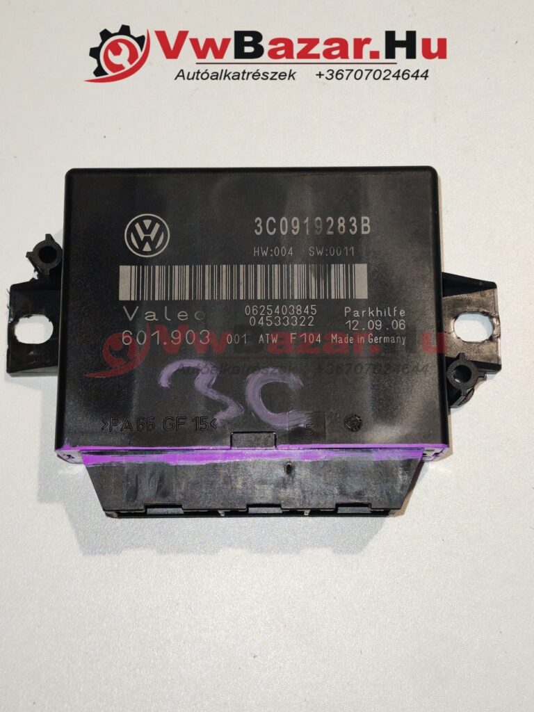 Parkradar vezérlő VW Passsat B6 3c0919283b