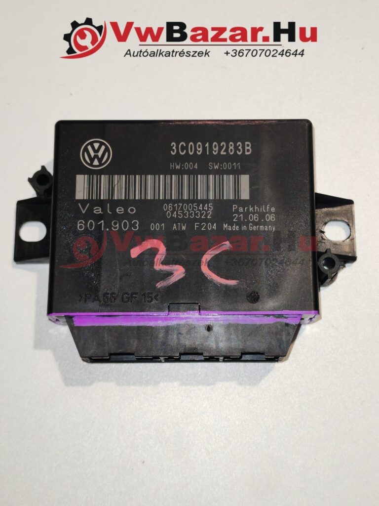 Parkradar vezérlő VW Passsat B6 3c0919283b