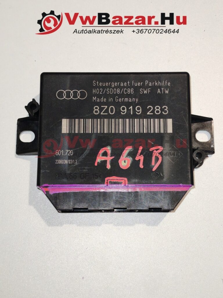 Parkradar vezérlő AUDI A6 4B 8z0919283