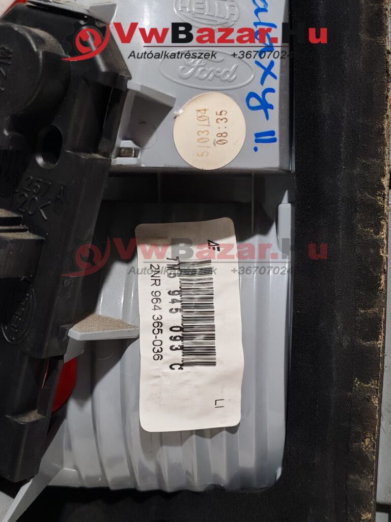 Hátsó lámpa bal belső FORD GALAXY II 7m5945093c