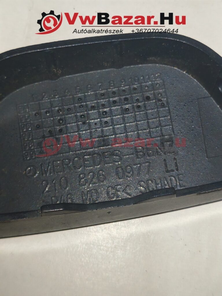 Lámpamosó fedél MERCEDES W210 210 826 0977 li