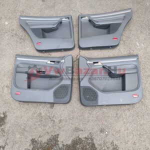 Ülés szett + ajtókárpitok VW Touran I sötétszürke bőr