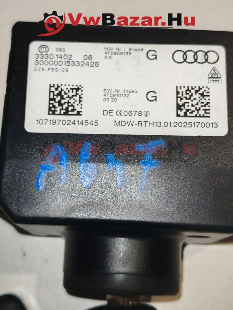 Gyújtáskapcsoló AUDI A6 4F 4f0909135