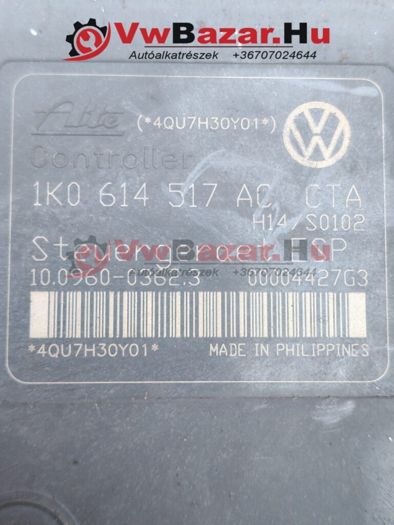 ABS vezérlő egység VW Golf V 1k0614517ac