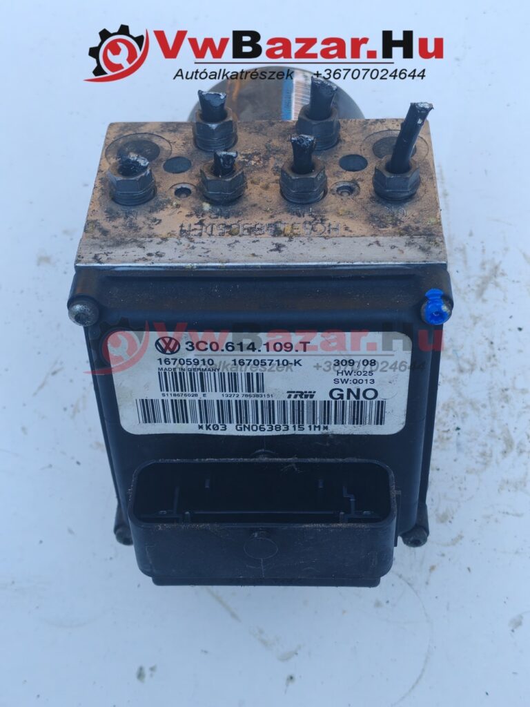 ABS vezérlő egység VW Passat B6 3c0614109t